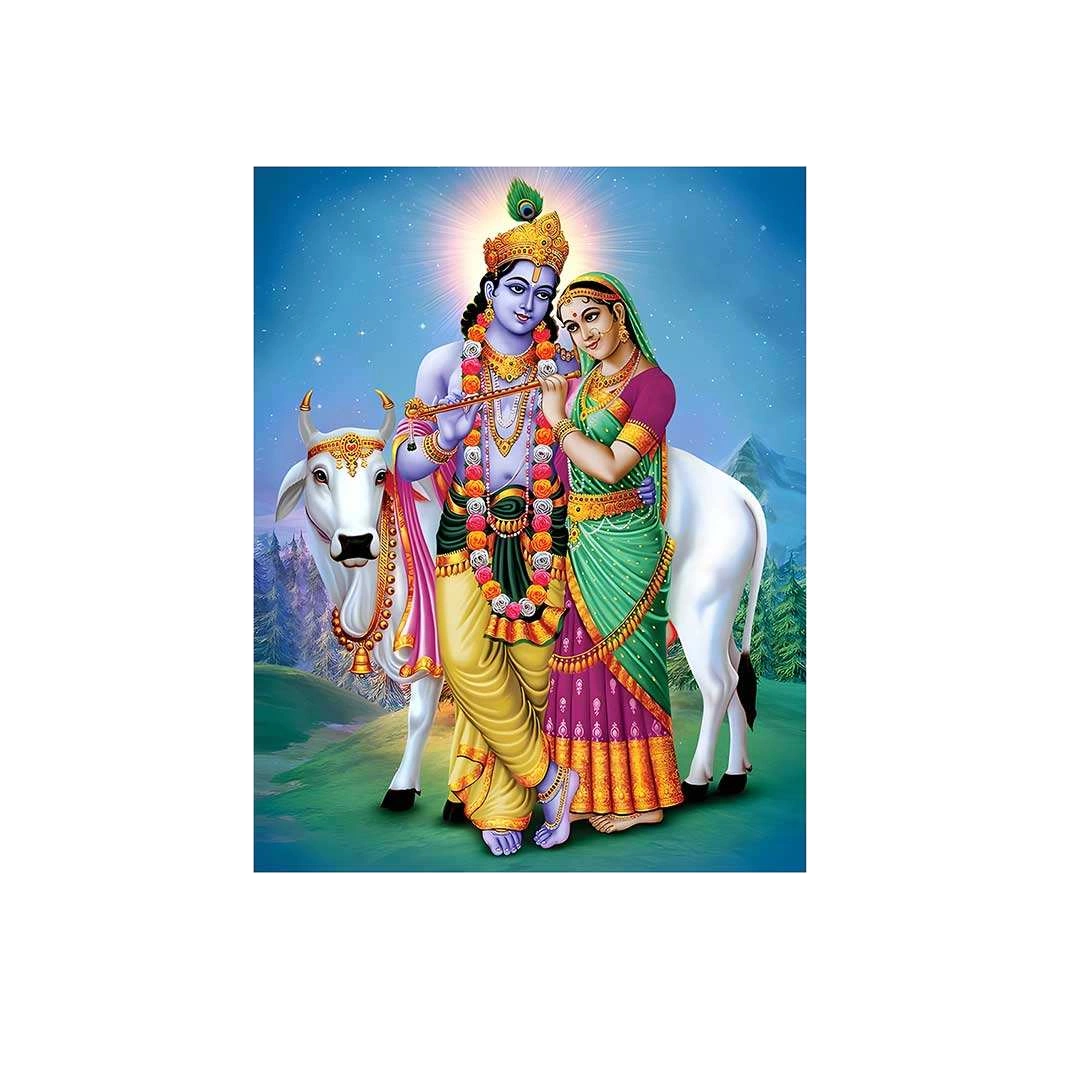 Radha Krishna Sticker